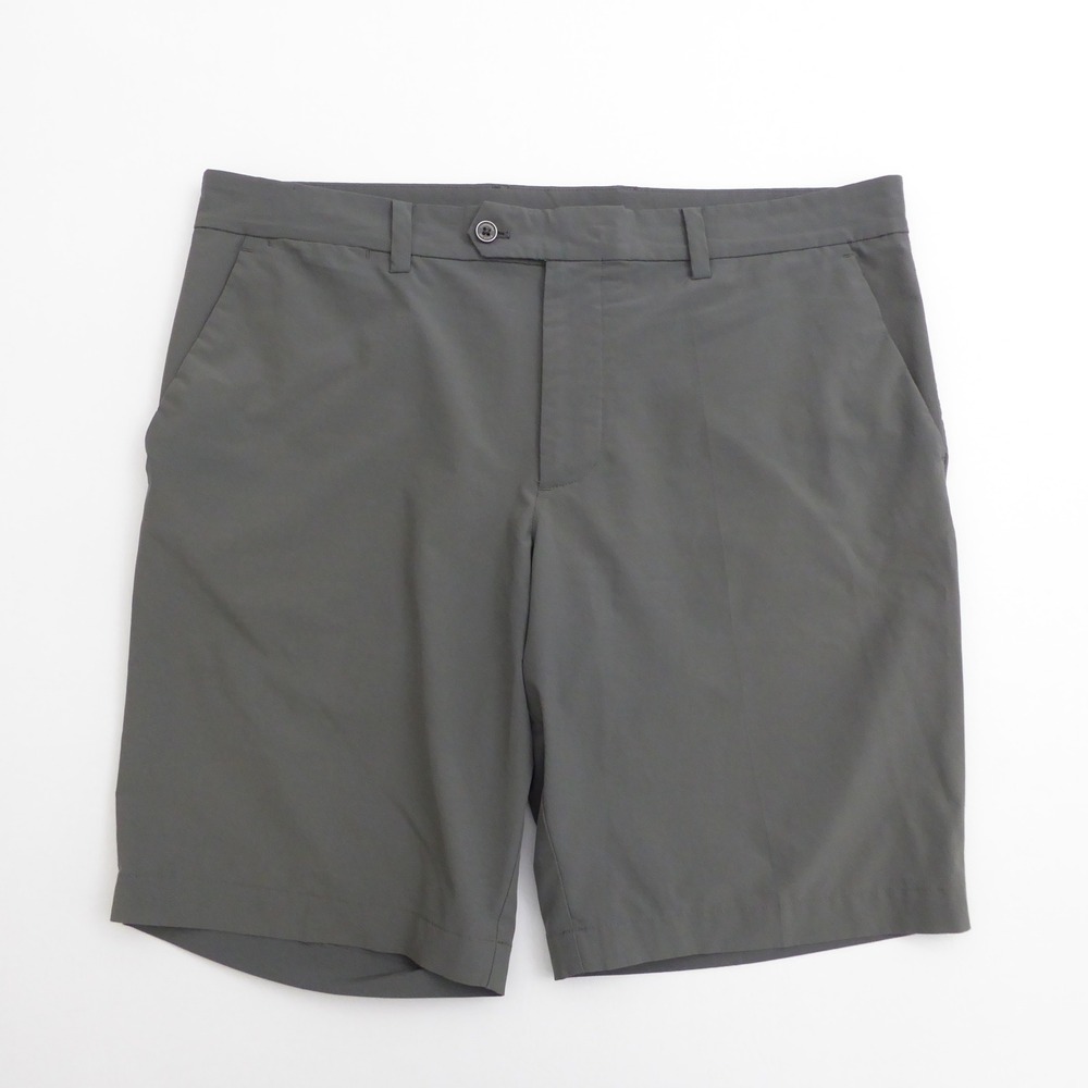 J.Lindeberg Mens Saks Golf Shorts Gray Lightweight Performance 36